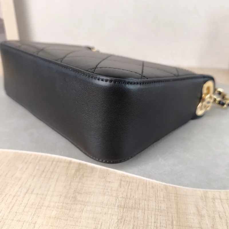 Chanel Shoulder Bag 26k Hobo Gabrielle Bag Black Lambskin Calfskin Small 35.5 × 7.5 × 24.5 cm — detail view 4 of 13