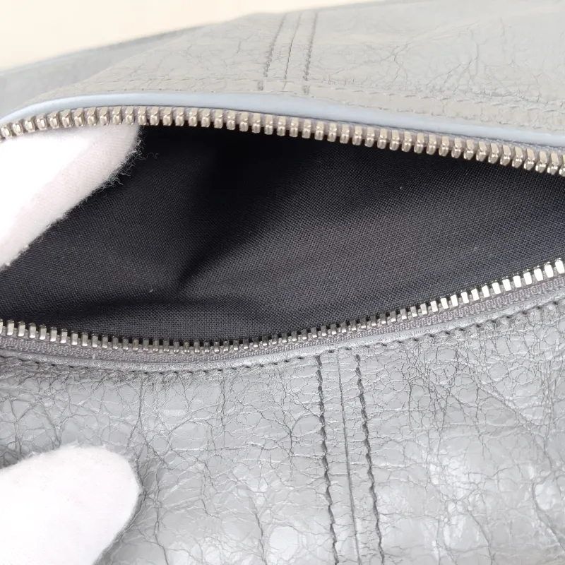 BALENCIAGA Crossbody Bagle cagole Crossbody Bag Grey Lambskin One Size24 × 5 × 14 cm — detail view 10 of 14