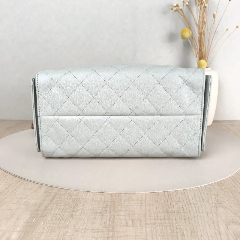 Chanel Shoulder Bag 25Bag Green Grained Calfskin Small 26 × 14 × 30 cm — cover view 2 of 5