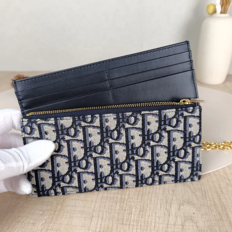 DIOR Crossbody Bag30 Montaigne woc Blue Canvas One Size21.5 × 3 × 12 cm — detail view 3 of 13