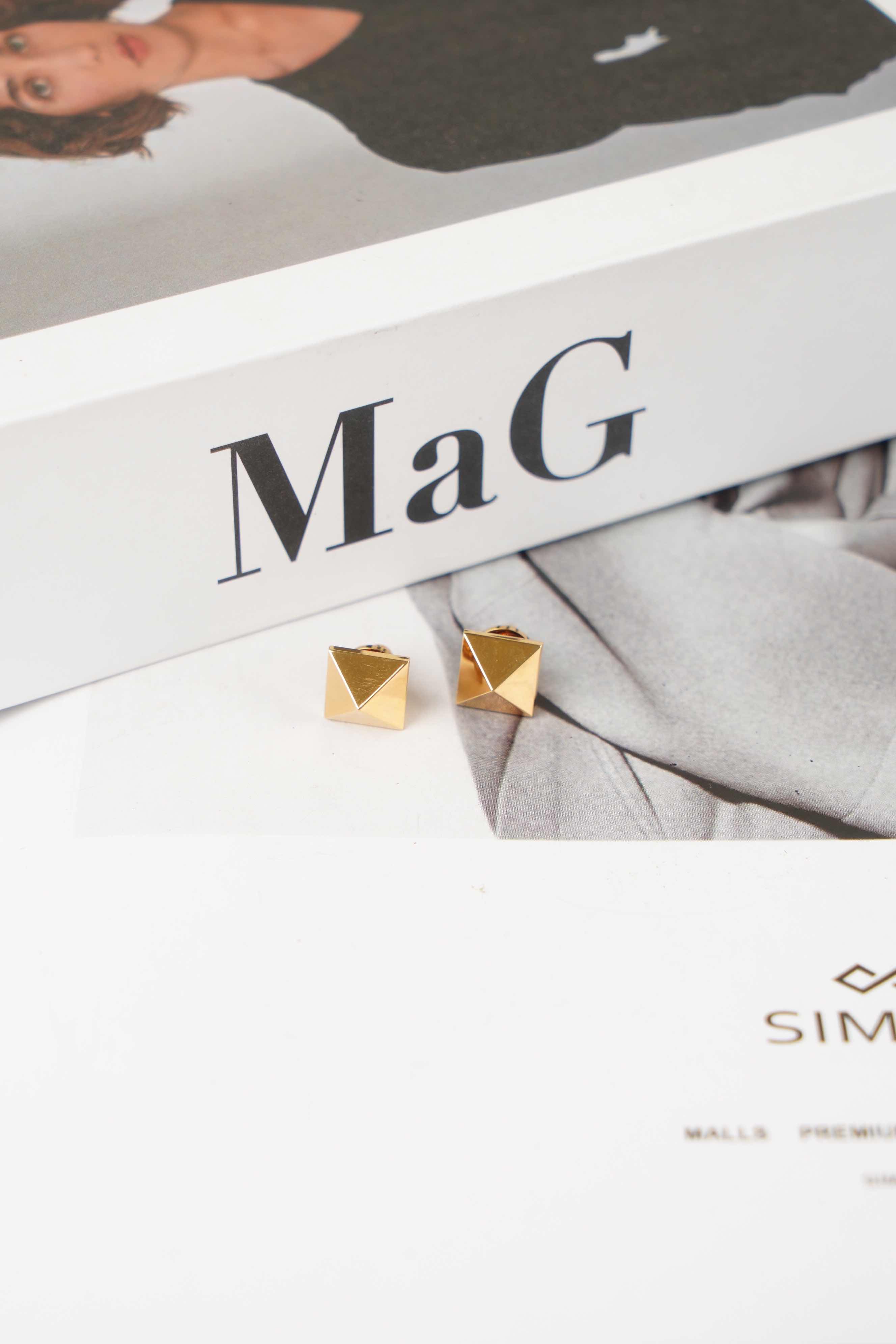Valentino Earrings Earrings Gold One Size