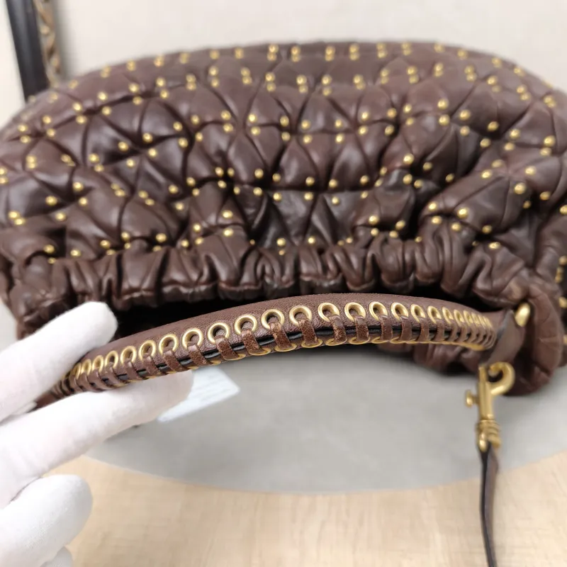 Miumiu Shoulder Bag Shoulder Baghobo Lambskin One Size44 × 14 × 29 cm — detail view 8 of 14