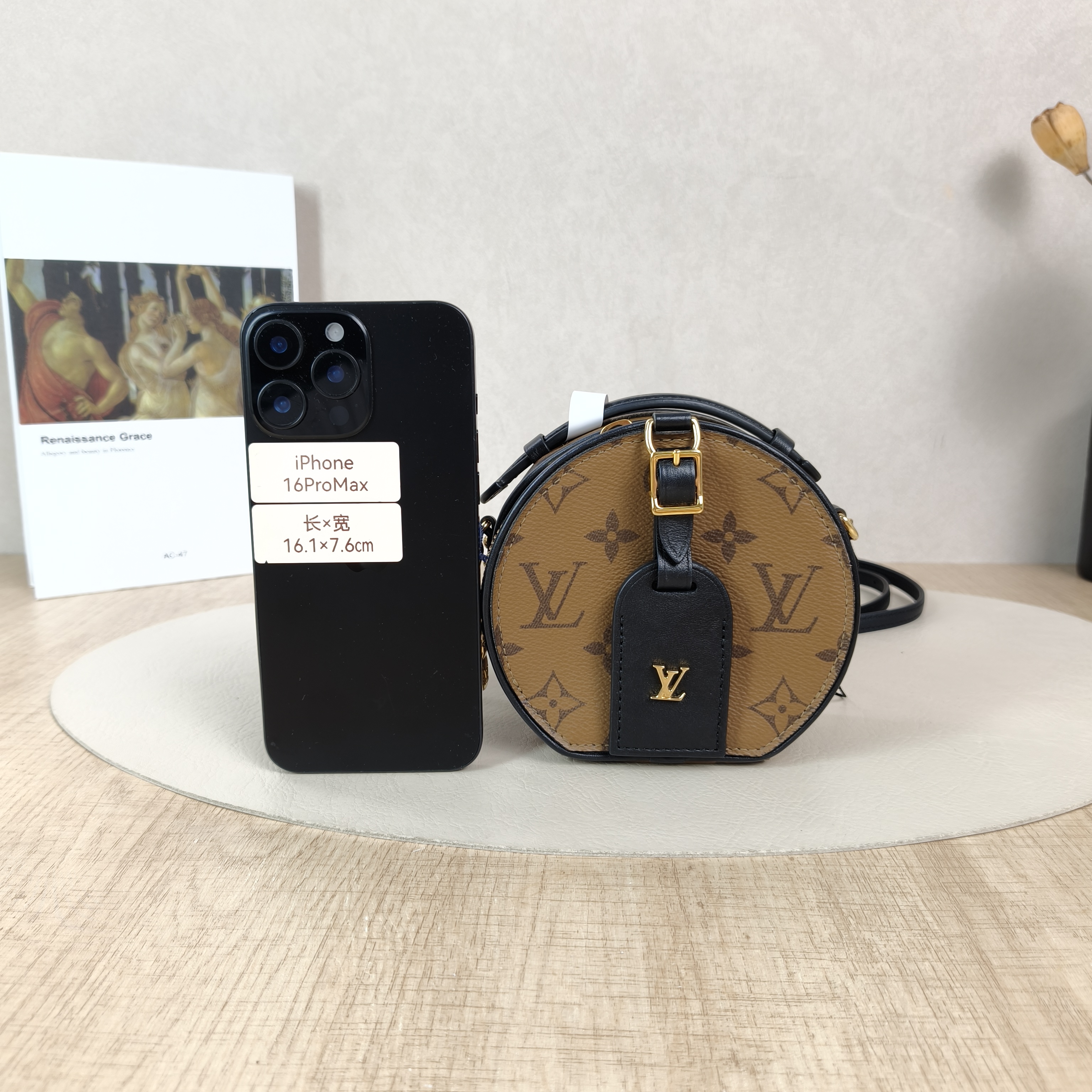Louis Vuitton Crossbody Bag Mini BOITE CHAPEAU Monogram PV Cmini13 × 6.5 × 12 cm — cover view 2 of 6