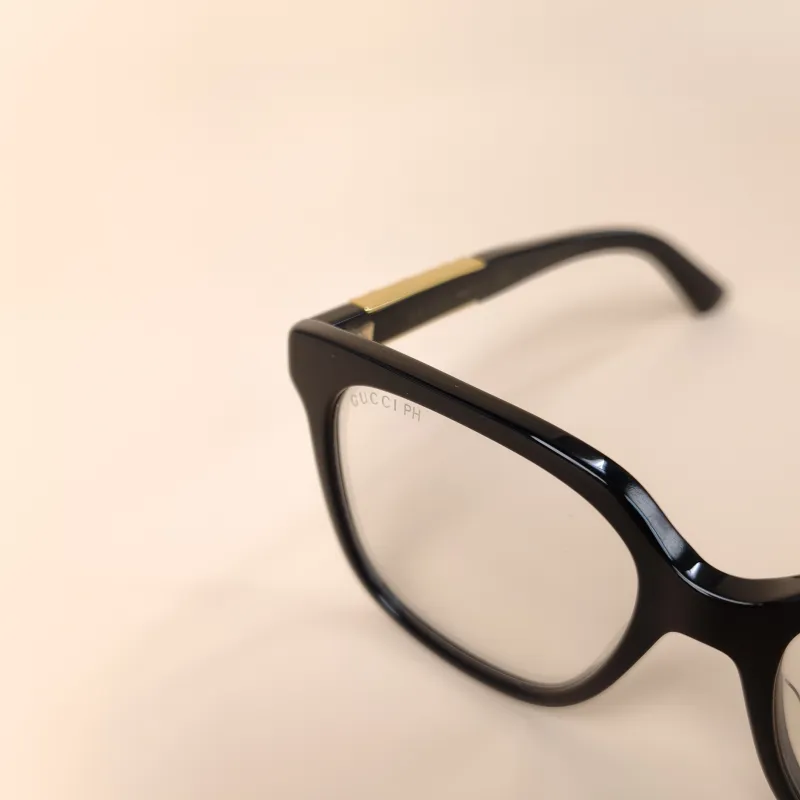 GUCCI Eyewear logo Eyewear Black One Size — cover view 2 of 10