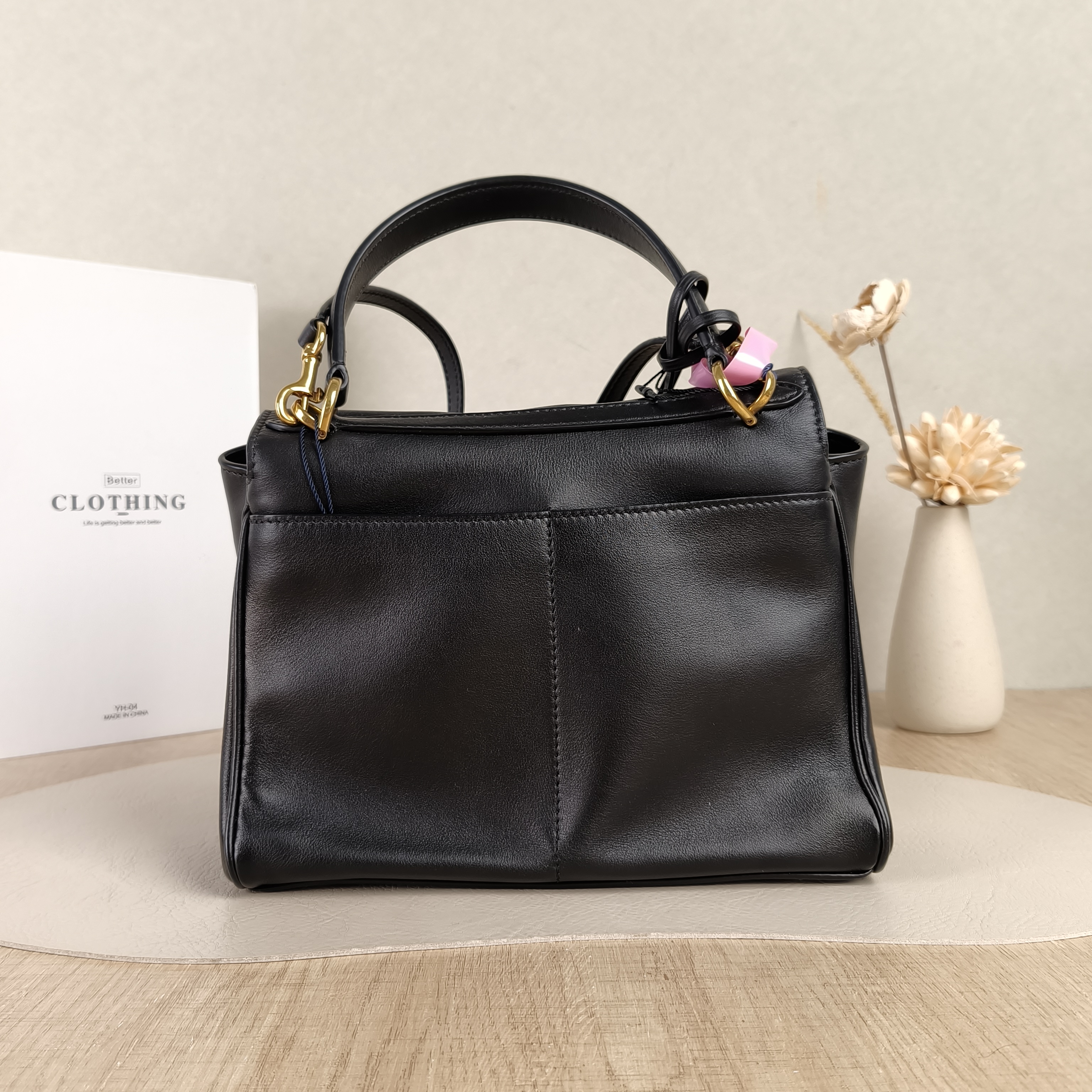 BALENCIAGA Crossbody Bag RODEO Black CC alfskinmini23 × 10 × 17 cm — cover view 4 of 5