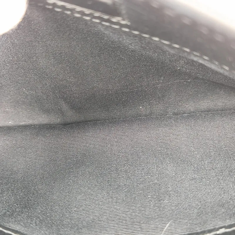 SAINT LAURENT Crossbody Bag Niki Black Waxed Leather Calfskin Small 21 × 7.5 × 16 cm — detail view 7 of 13