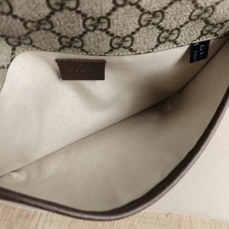 GUCCI Crossbody Bag Neo Vintage Belt Bag Monogram PVC Medium 24 × 4 × 17 cm — detail view 4 of 8