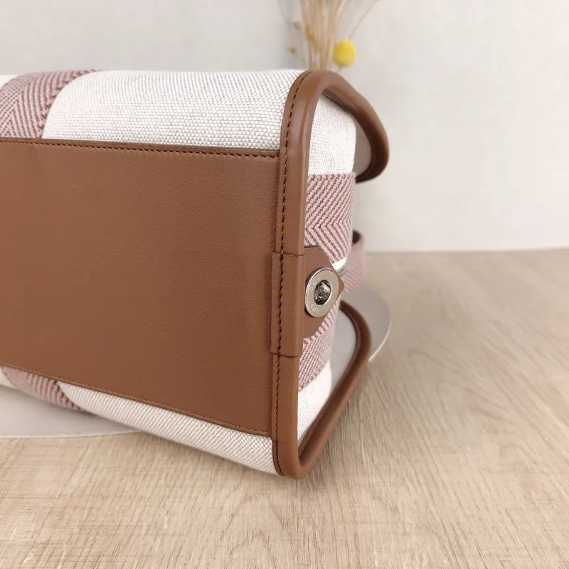 Loro Piana Shoulder Bag Shoulder Bag White Canvas One Size 45 × 17 × 24 cm — detail view 6 of 9