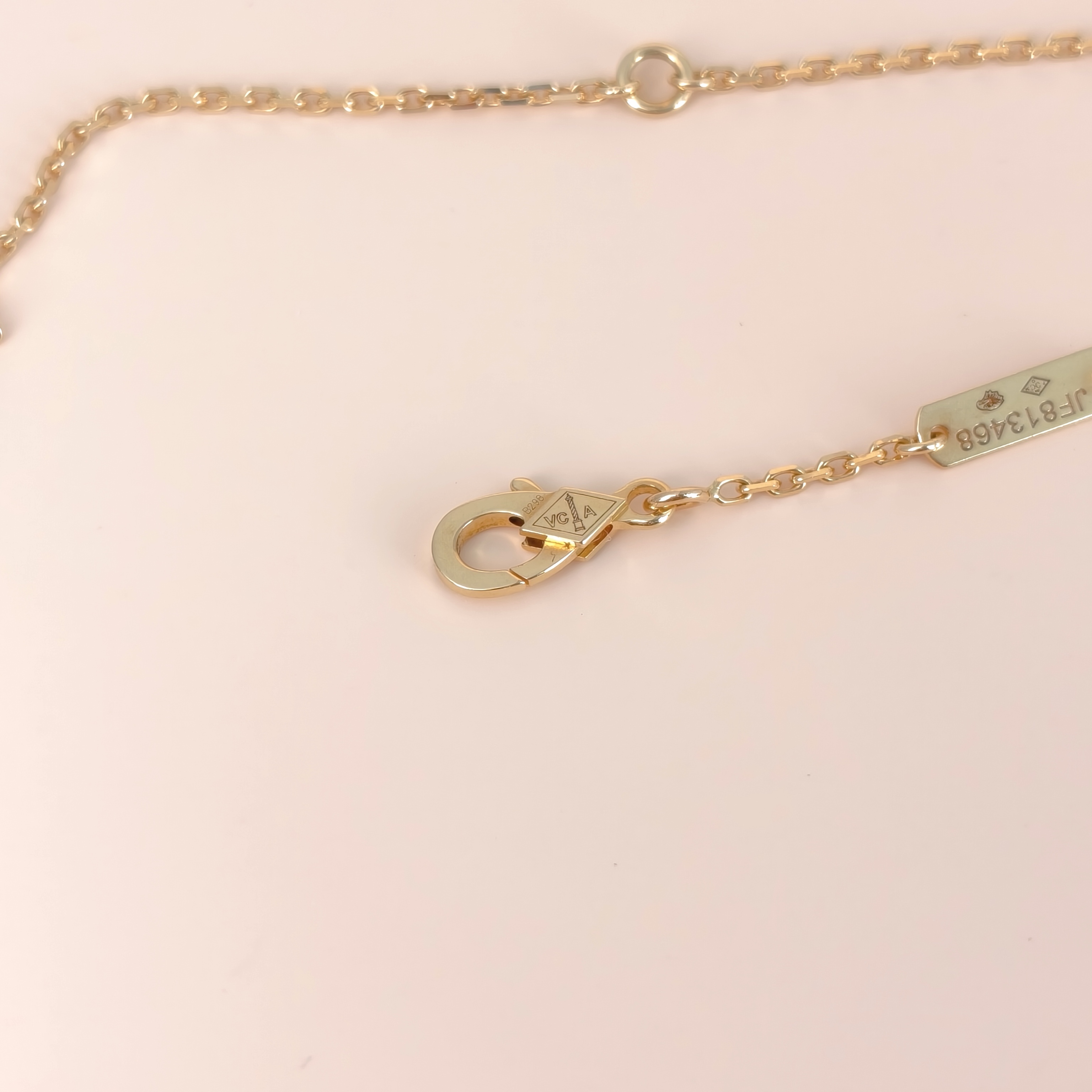 Van Cleef & Arpels Necklace Alhambra Alhambra Collection Necklace 18KY ellow Gold Vintage Small42cm — cover view 4 of 10