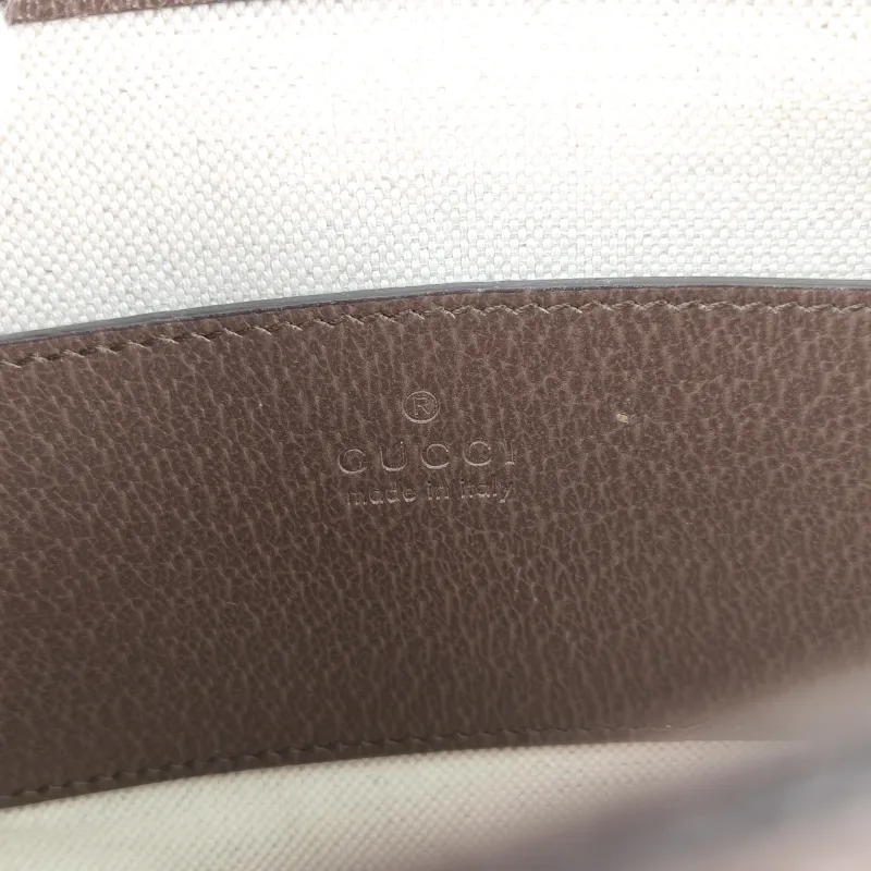 GUCCI Crossbody Bag Horsebit 1955 Horsebit Small Canvas 20.5 × 5 × 14.5 cm — detail view 4 of 12