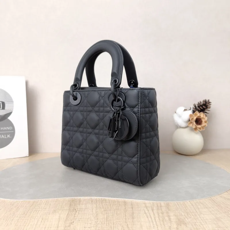 DIOR Top Handle Bag Lady Lady Dior Bag SL ambskin Small 20 × 8 × 18 cm — cover view 6 of 6