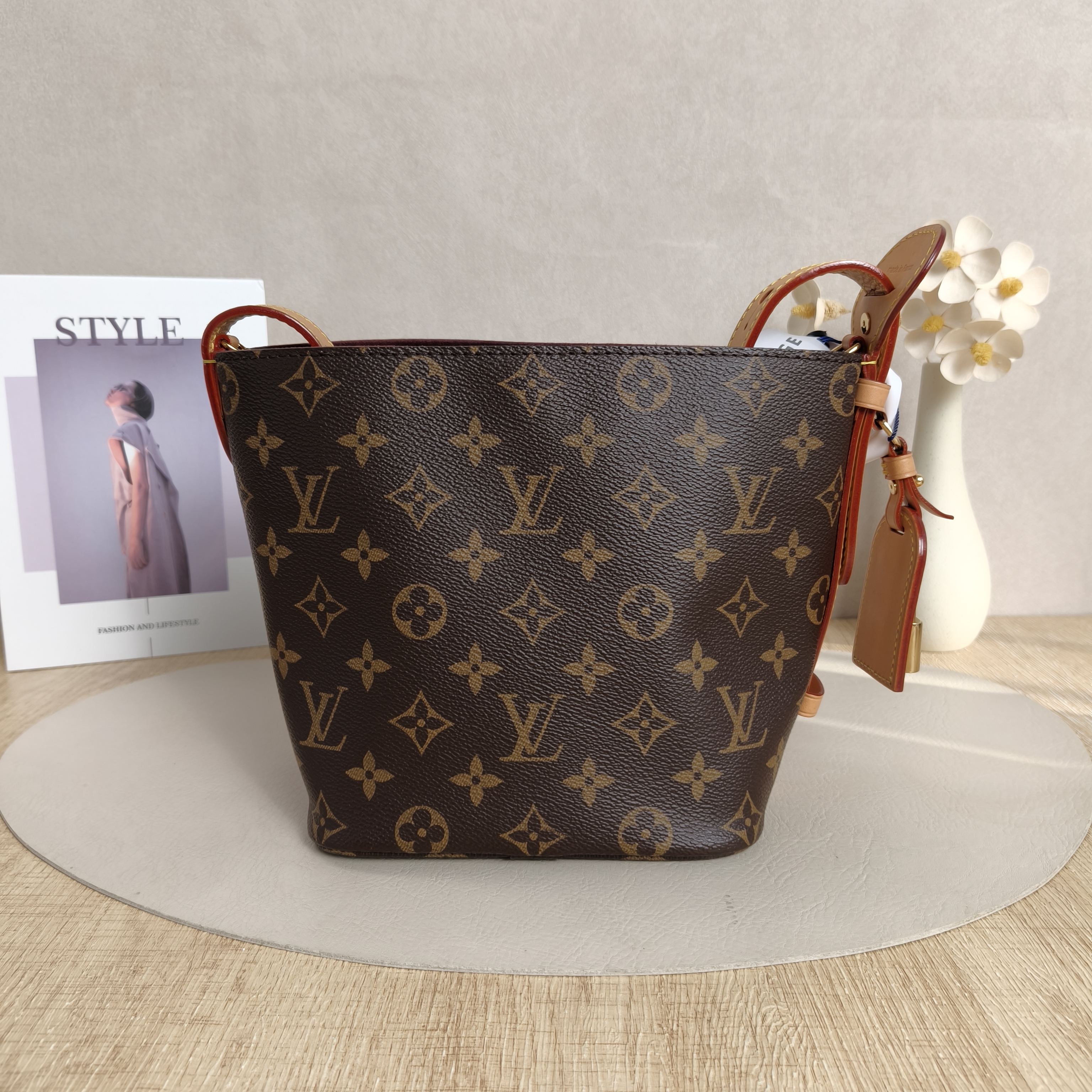 Louis Vuitton Top Handle Bag ALL IN BB Monogram PVCBB16 × 12 × 18 cm
