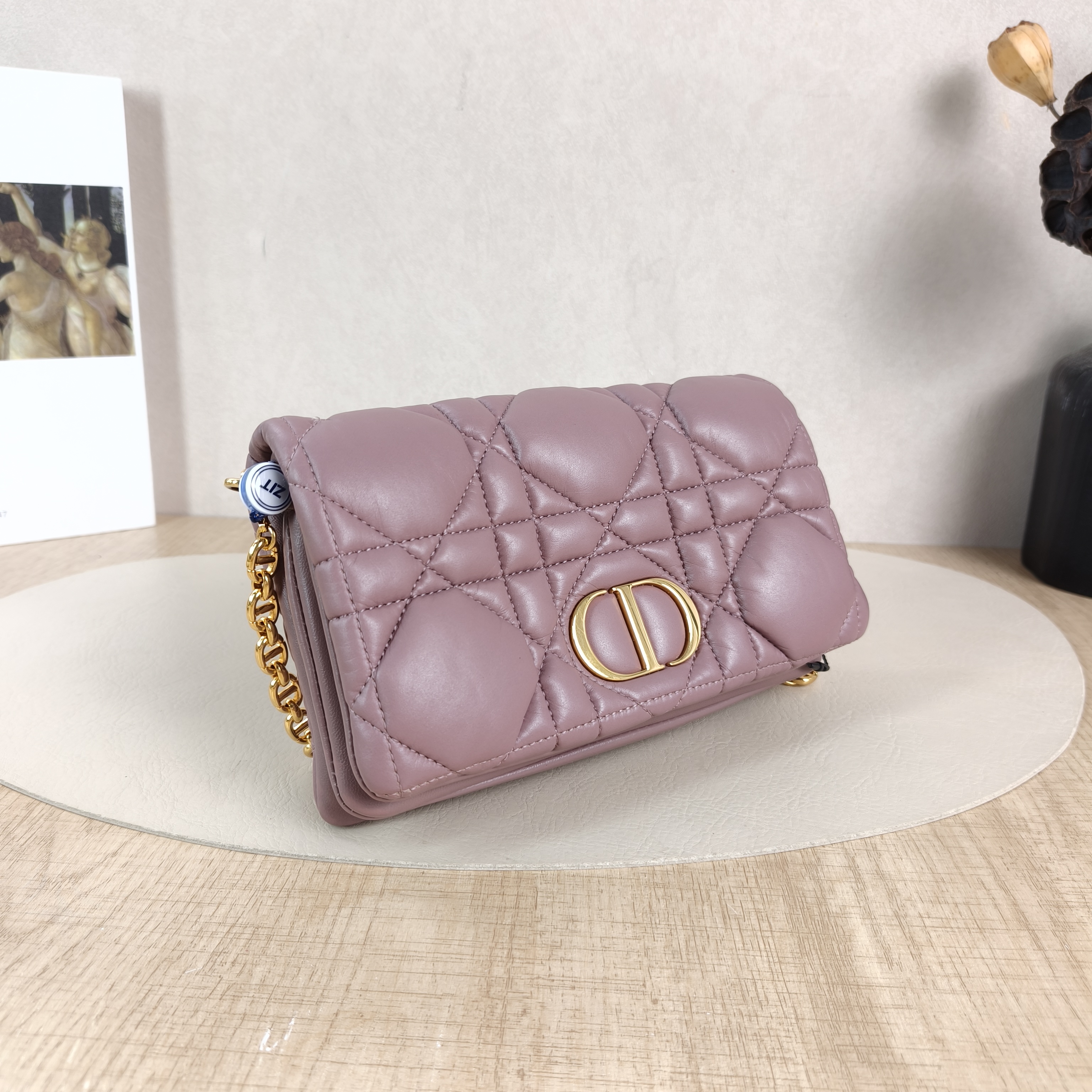 DIOR Crossbody Bag Caro Chain Bagwoc Calfskin One Size20 × 5.5 × 12 cm — cover view 2 of 5