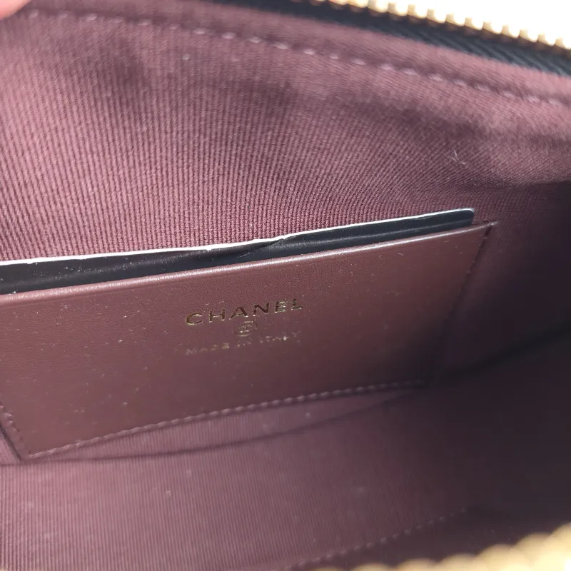 Chanel Crossbody Bag Top Handle Crossbody Bag Black Grained Calfskin One Size 22 × 5 × 15 cm — detail view 5 of 11