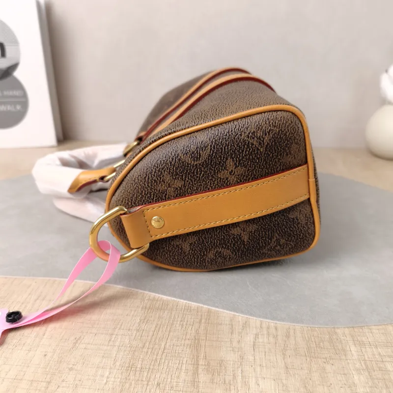 Louis Vuitton Crossbody Bag Keepall 25 Edition Brown PVC Medium 25 × 11 × 15 cm — detail view 2 of 12