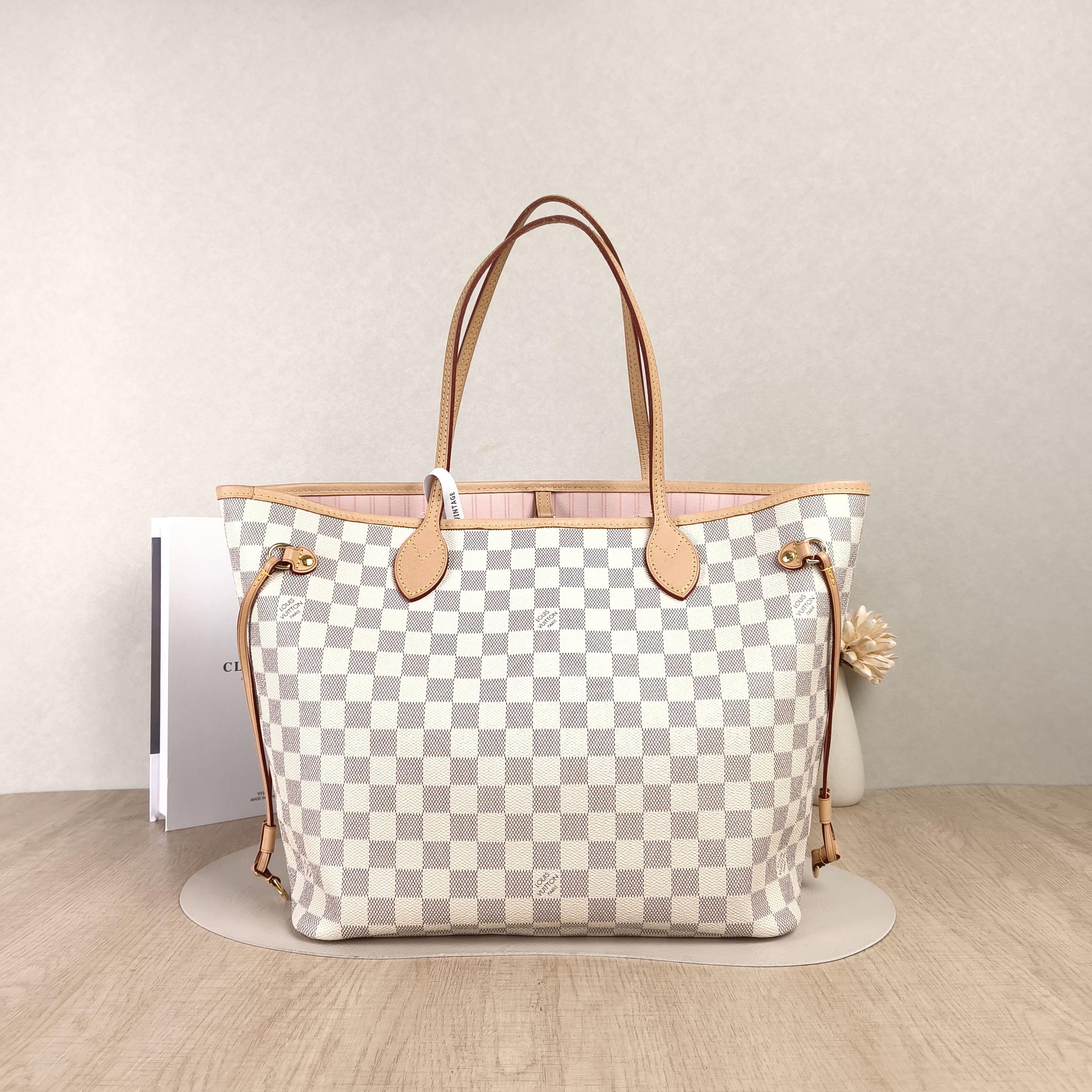 Louis Vuitton Shoulder Bag Neverfull PVC Medium31 × 14 × 28 cm — cover view 4 of 5