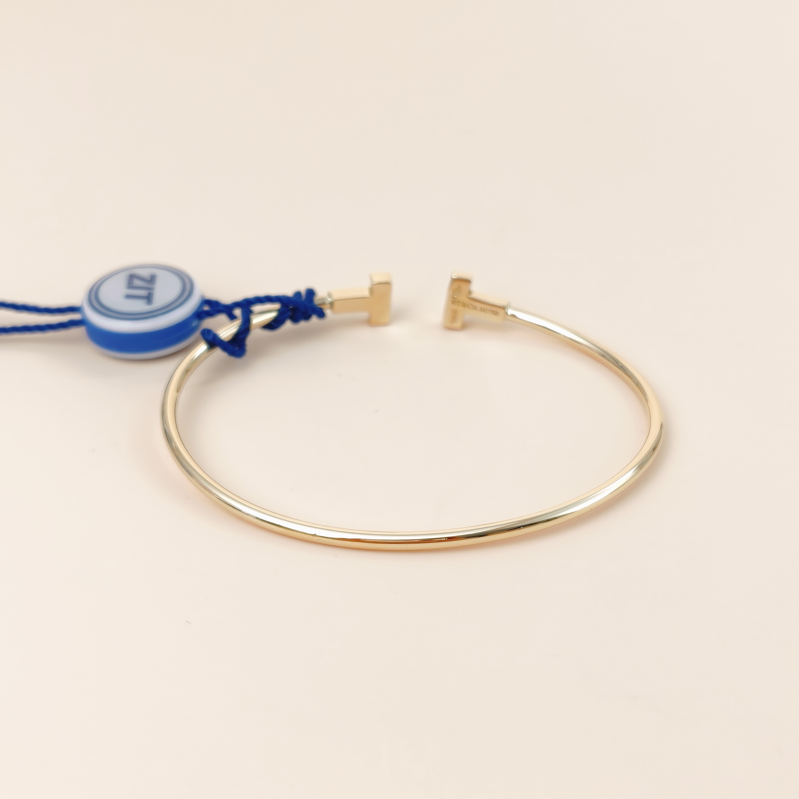 Tiffany&Co. Bangle T Collection T Yellow Gold Yellow Gold 18KY ellow Gold One Size15.4cm — cover view 6 of 8