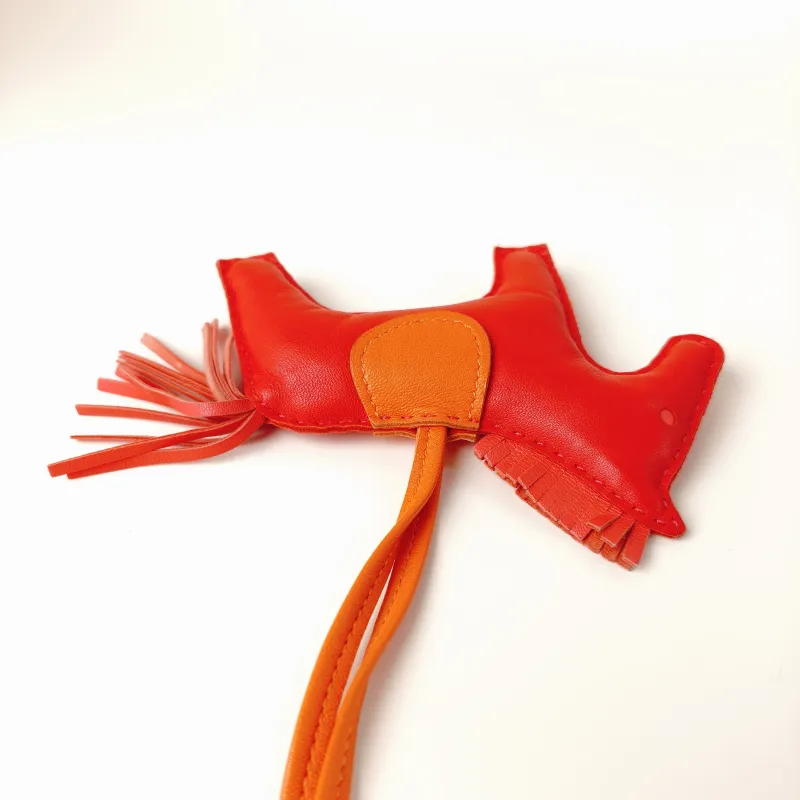 Hermès Charm Rodeo Charm Colorblock Lambskin One Size — cover view 3 of 8