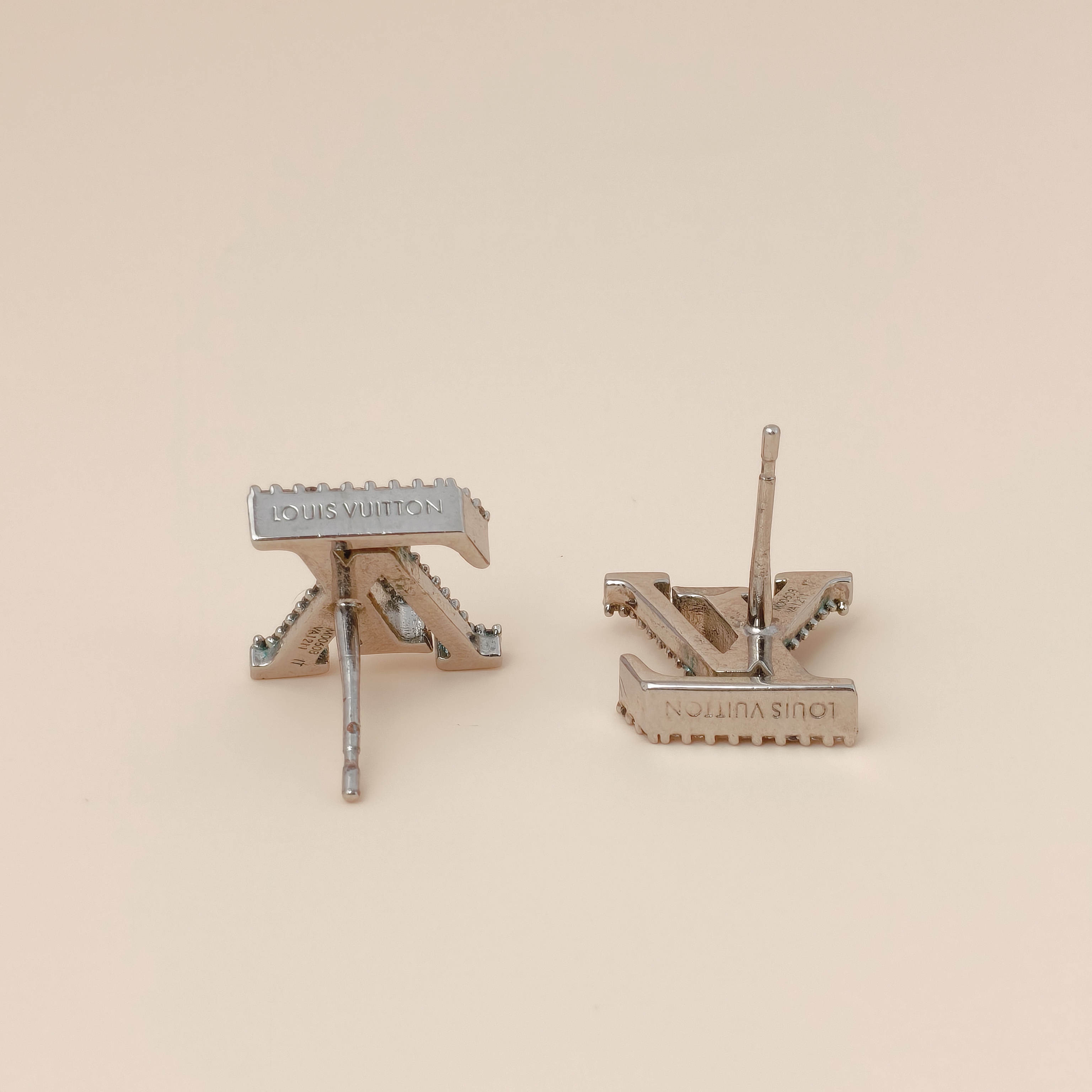 Louis Vuitton Earrings Earrings Silver One Size — cover view 8 of 8