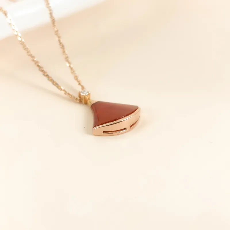 Bvlgari Necklace DIVAS’ DREAM Collection Diamond18KR ose Gold Small 44cm — cover view 5 of 10