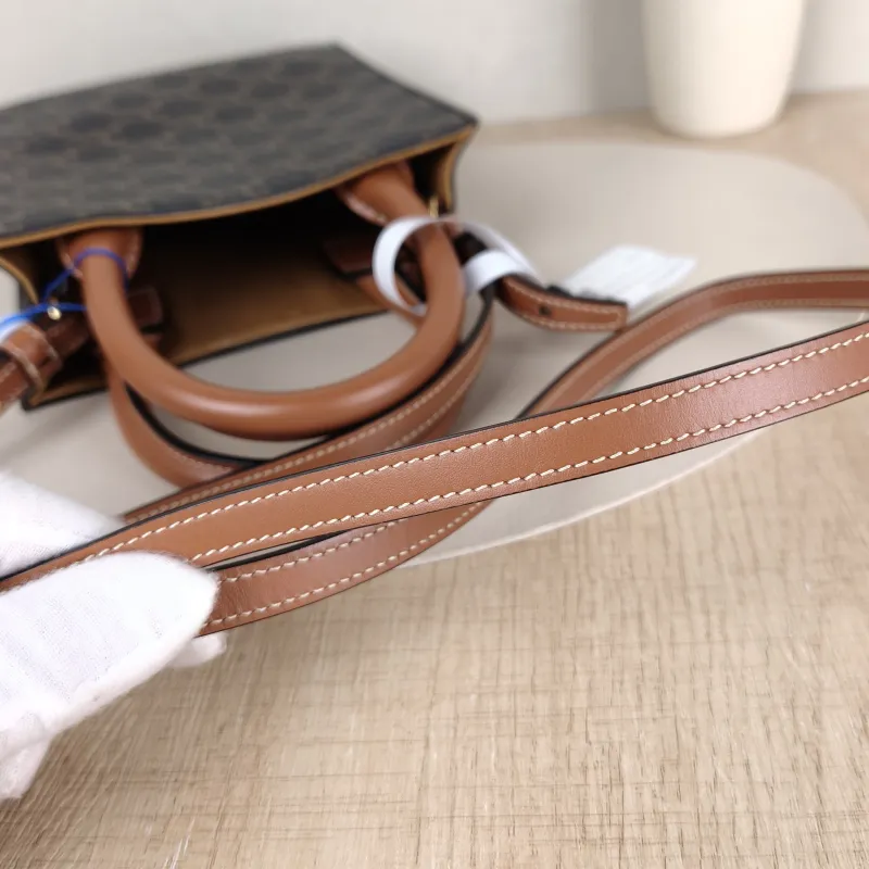 CELINE Crossbody Bag CABAS Mini Monogram PV Cmini17 × 4 × 20.5 cm — detail view 1 of 8