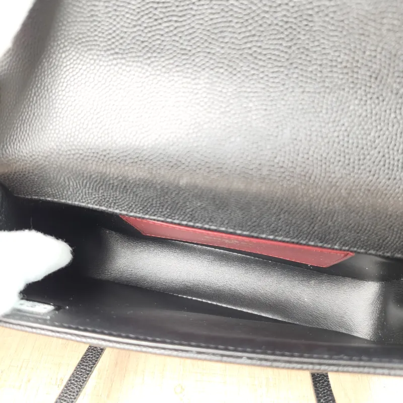 Chanel Crossbody Bag 26p preppy coco Black Grained Calfskin Mini 17 × 5 × 11.5 cm — detail view 6 of 10