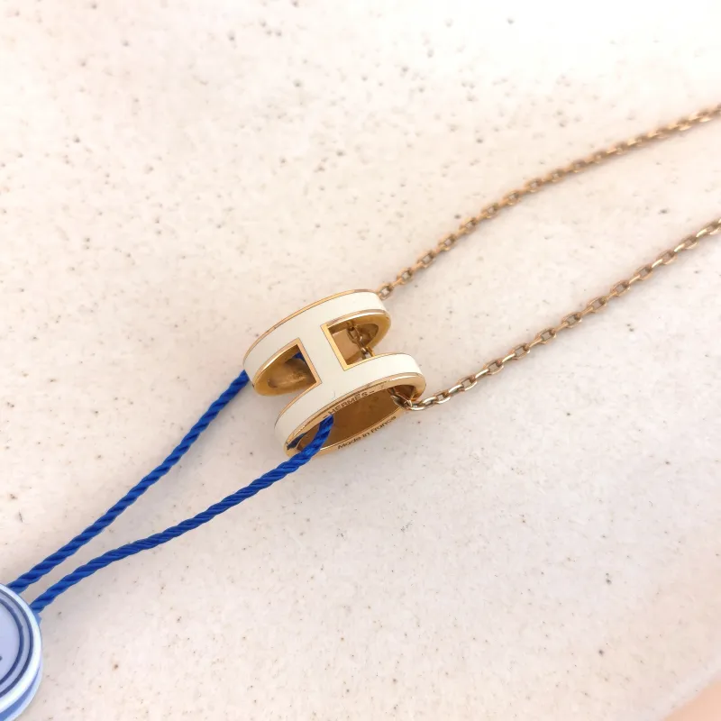 Hermès Necklace Pop HN ecklace White Large 42cm — cover view 6 of 7