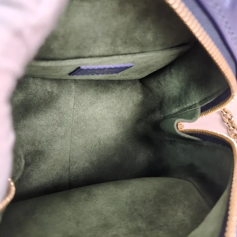 Louis Vuitton Top Handle Bag Square Blue Calfskin One Size15 × 15 × 15 cm — detail view 6 of 7