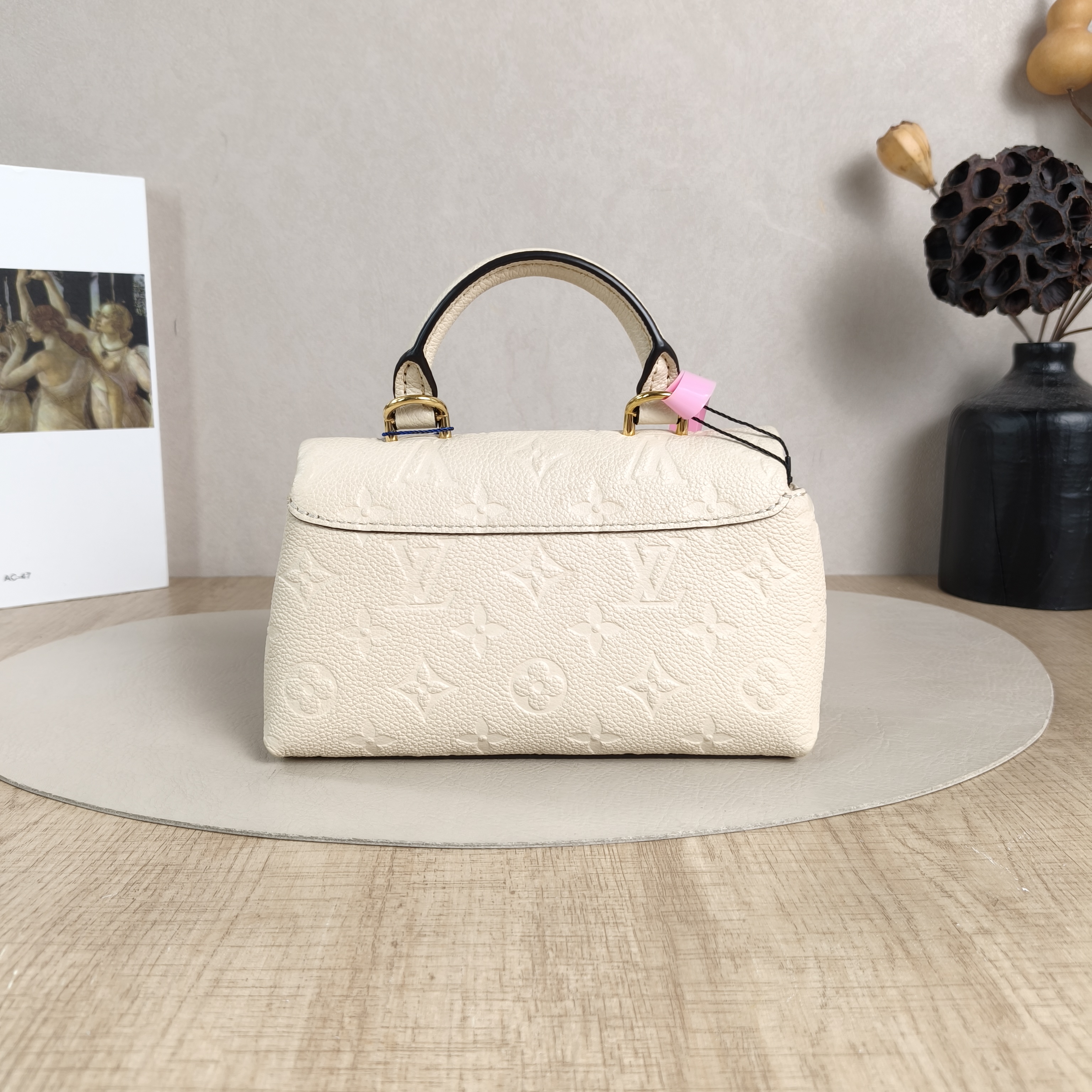 Louis Vuitton Crossbody Bag MADELEINE White Empreinte Embossed Calfskinnano21 × 6 × 12.5 cm — cover view 3 of 5