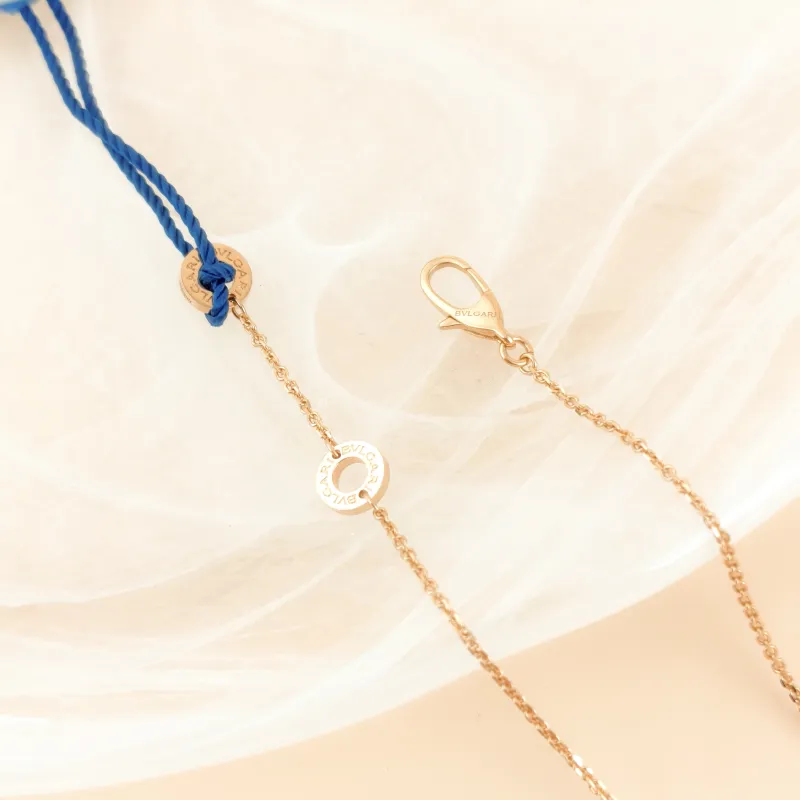 Bvlgari Necklace DIVAS’ DREAM Collection Diamond18KR ose Gold Small44cm — cover view 3 of 8
