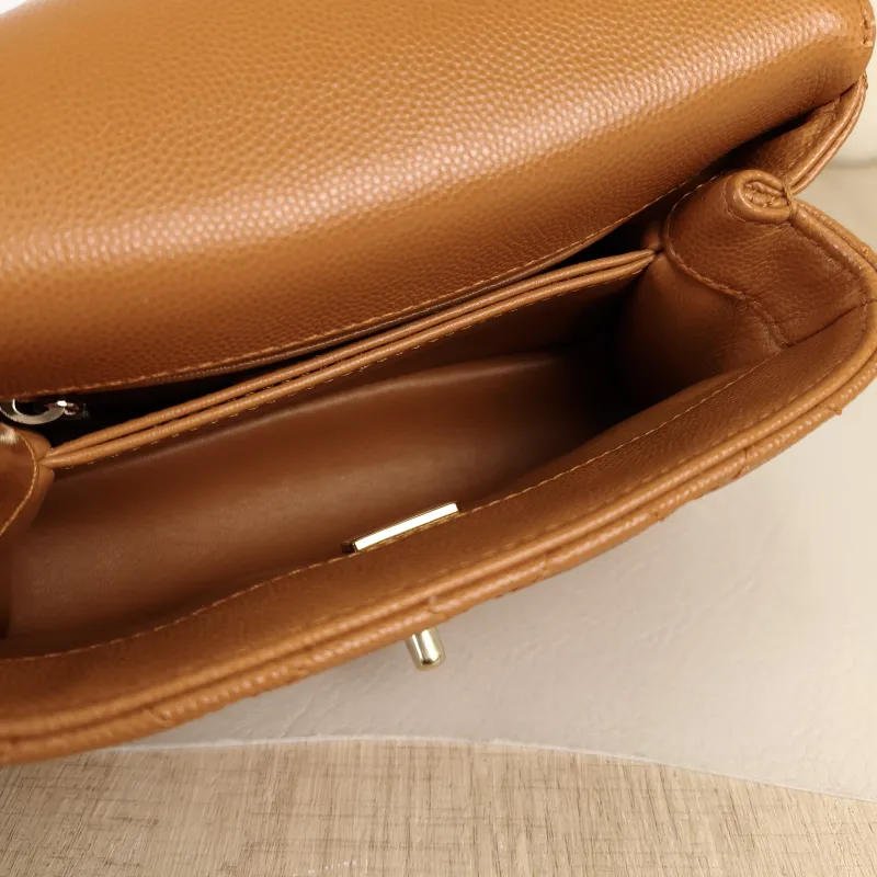 Chanel Crossbody Bag Coco Handle​ Grained Calfskinmini19 × 9 × 13 cm — detail view 12 of 12