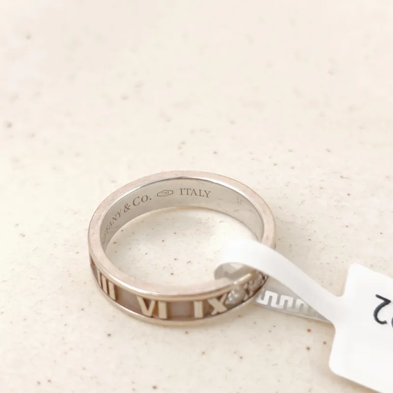Tiffany&Co. Ring Atlas 18KW hite Gold Diamond 18KW hite Gold Diamond One Size 50 — cover view 4 of 8