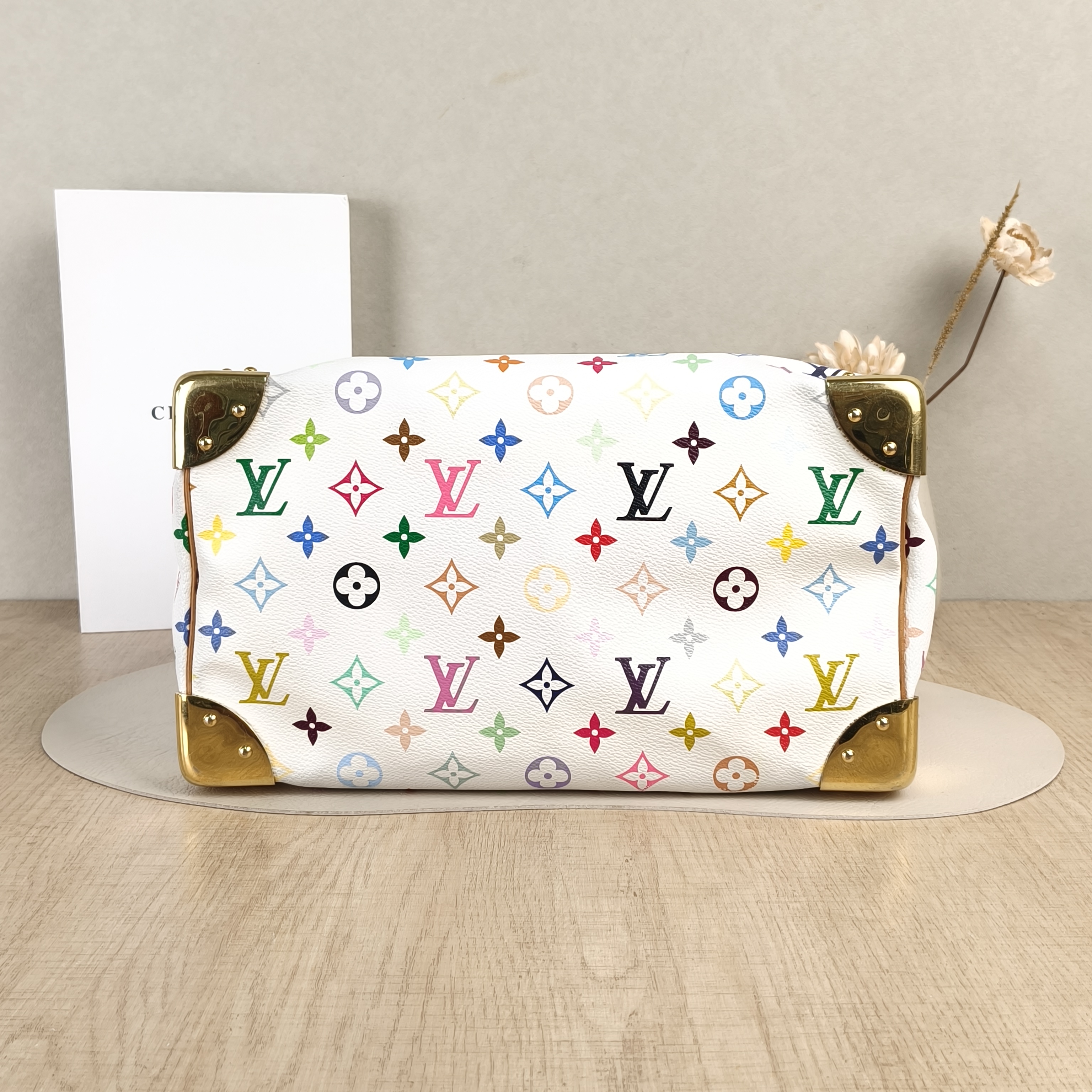 Louis Vuitton Top Handle Bag Speedy30 Edition- Multicolore PVC One Size30 × 18.5 × 21 cm — cover view 3 of 5