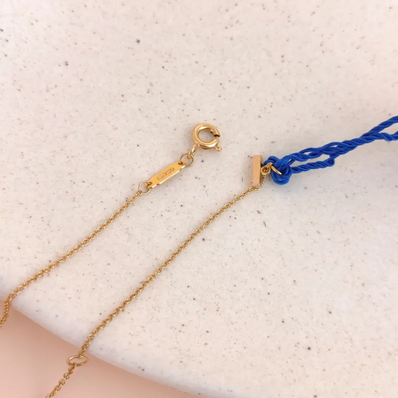 Tiffany&Co. Necklace T Collection Small Smile Necklace Rose Gold Rose Gold 18KR ose Gold Small 46cm — cover view 8 of 8