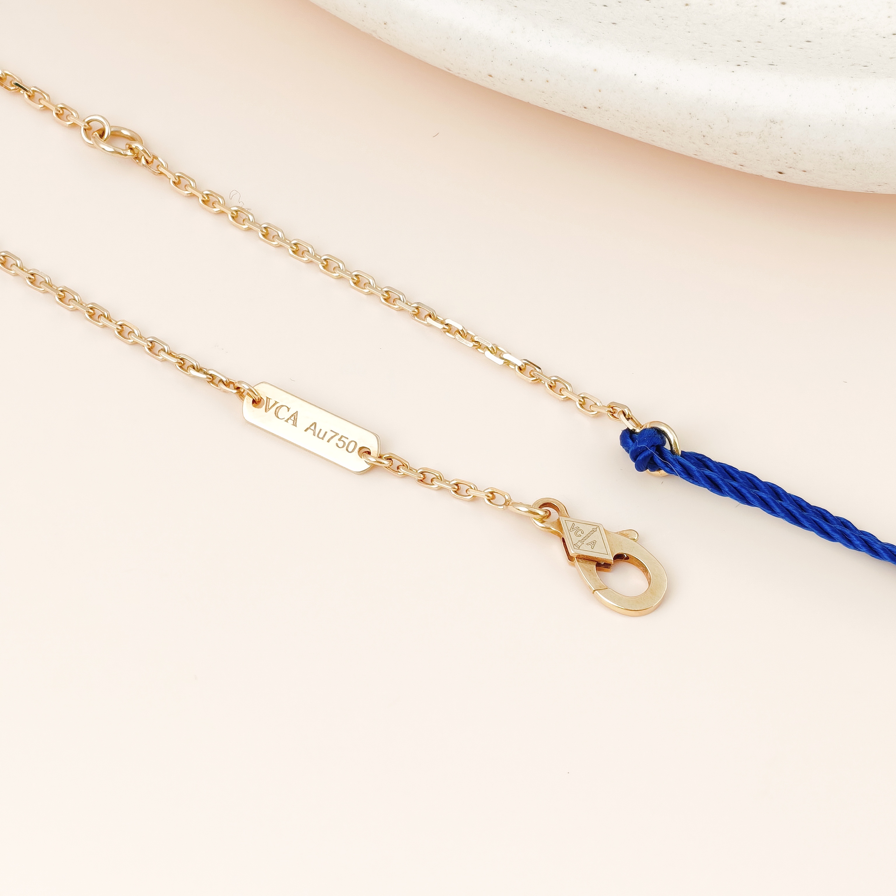 Van Cleef & Arpels Necklace Alhambra Alhambra Collection Necklace 18KY ellow Gold Vintage Small42cm — cover view 8 of 12