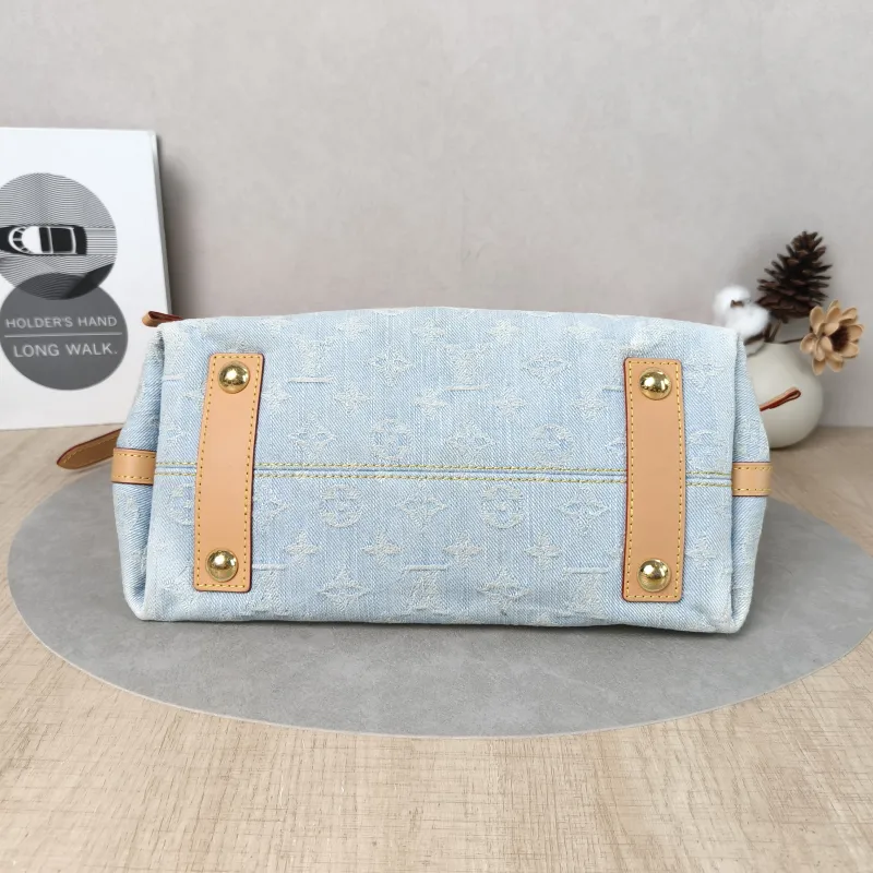 Louis Vuitton Crossbody Bag Carryall Blue Small29 × 12 × 24 cm — cover view 4 of 6