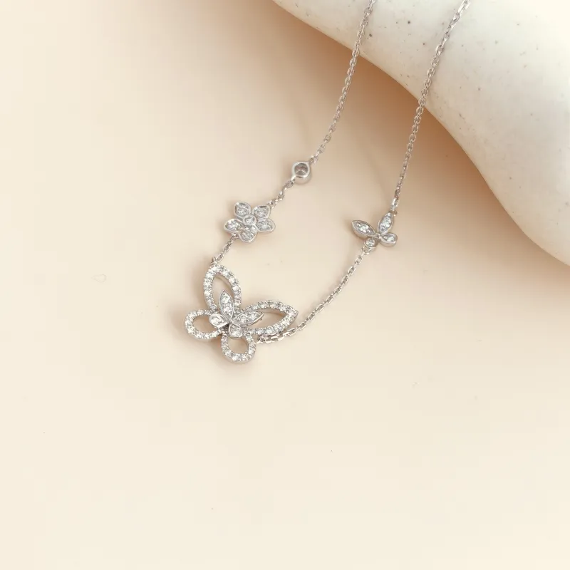 GRAFF Necklace Collection Necklace White Gold18KW hite Gold Diamond One Size40cm — cover view 5 of 8