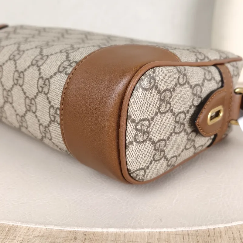 GUCCI Crossbody Bag GG Emblem Crossbody Bag Monogram PVC Small23 × 7 × 17 cm — detail view 5 of 13