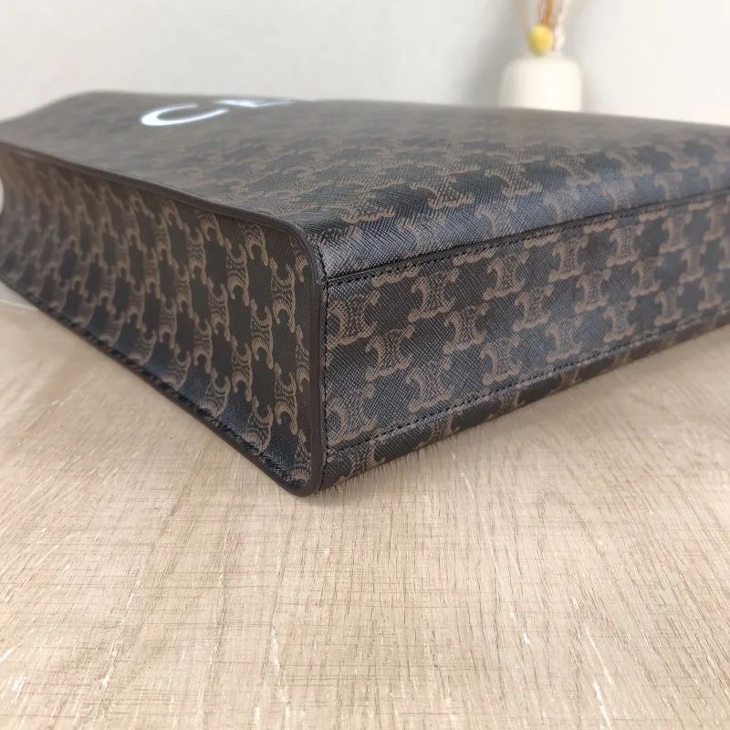 CELINE Crossbody Bag CABAS Monogram PVC Large37 × 9 × 39.5 cm — detail view 3 of 11
