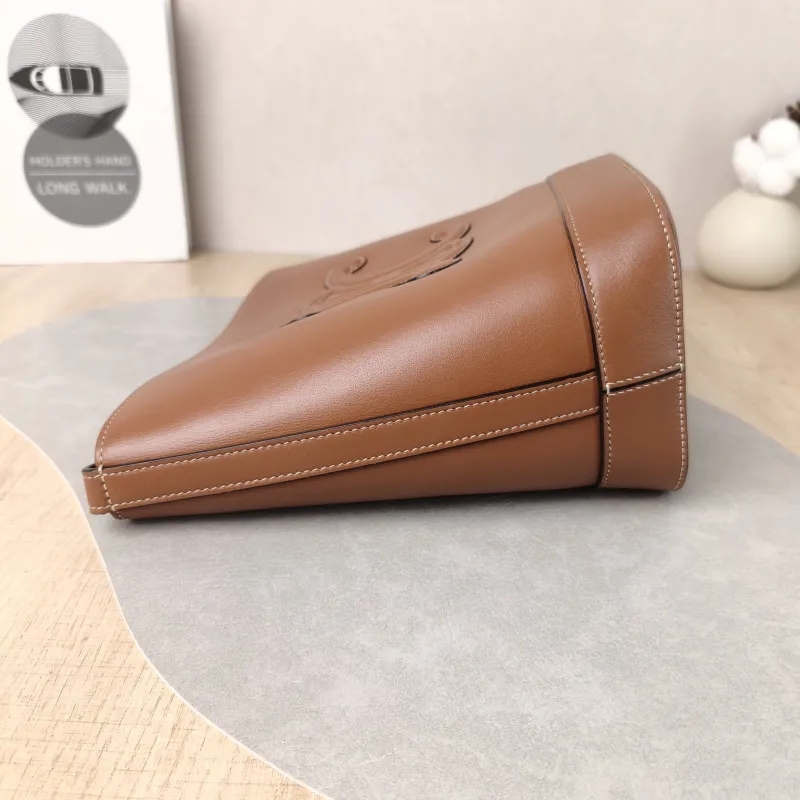 CELINE Shoulder Bag BUCKET TRIOMPHE Bucket Bag Calfskin Small 17 × 10 × 22 cm — detail view 6 of 10