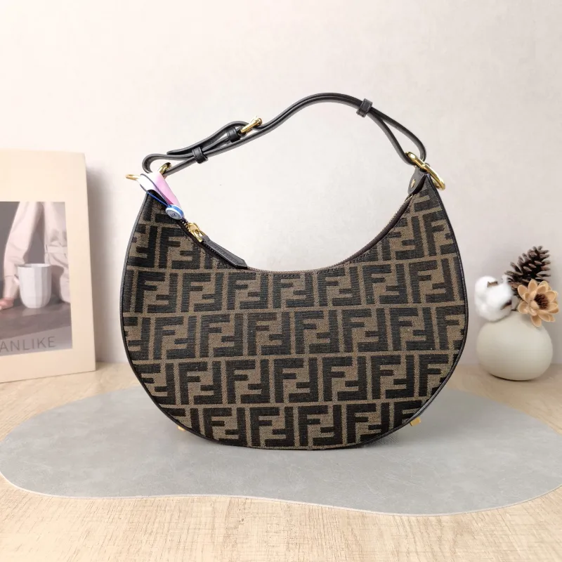 FENDI Shoulder Bag graphy Monogram Canvas Small 29 × 10 × 24.5 cm — cover view 5 of 5
