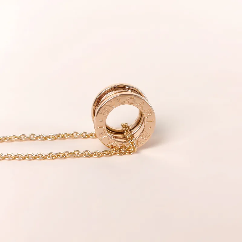Bvlgari Necklace B.ZERO1Collection Necklace Rose Gold 18KR ose Gold Small 47cm — cover view 8 of 9