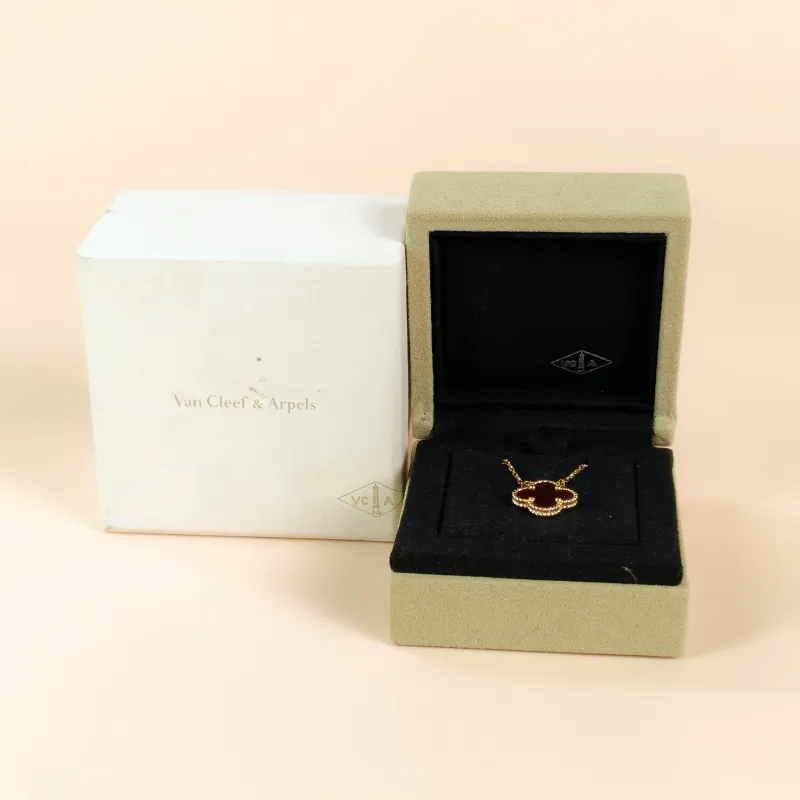 Van Cleef & Arpels Necklace Alhambra Alhambra Collection Necklace 18KY ellow Gold Vintage Small 43cm โ cover view 2 of 10