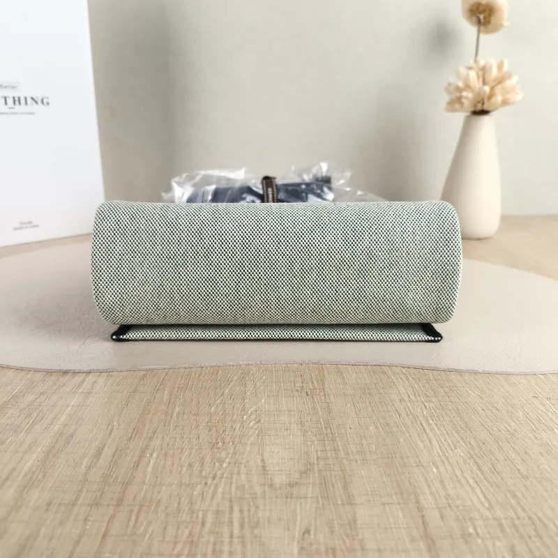 Hermès Crossbody Bag Herbag Zip 20 Beige · Green · Black Calfskin，Canvas Mini 20.5 × 7 × 16.5 cm G — cover view 3 of 6