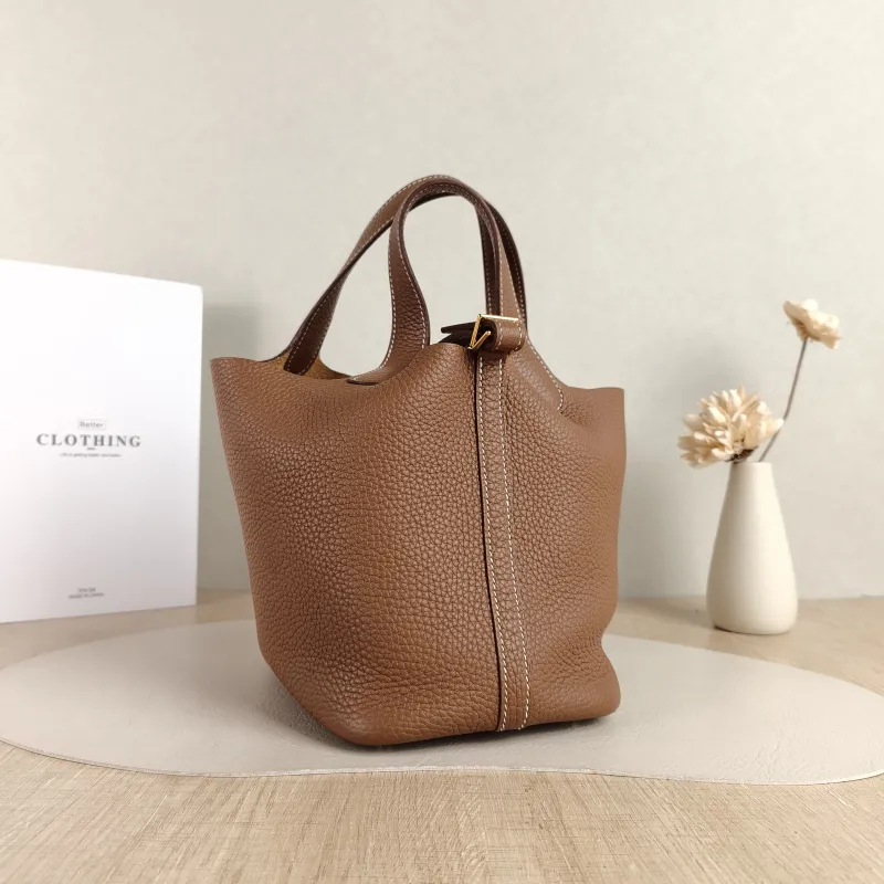 Hermès Top Handle Bag Picotin Lock 18 18 TC Calfskin Small 18 × 13 × 19 cm B — cover view 2 of 6