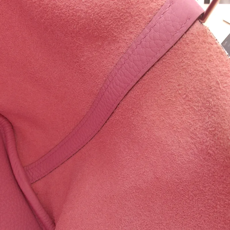 Hermès Top Handle Bag Picotin Lock 18 18 X9Mauve Sylvestre Taurillon Clemence TC Calfskin Small 18 × 13 × 18 cm Z — detail view 3 of 12