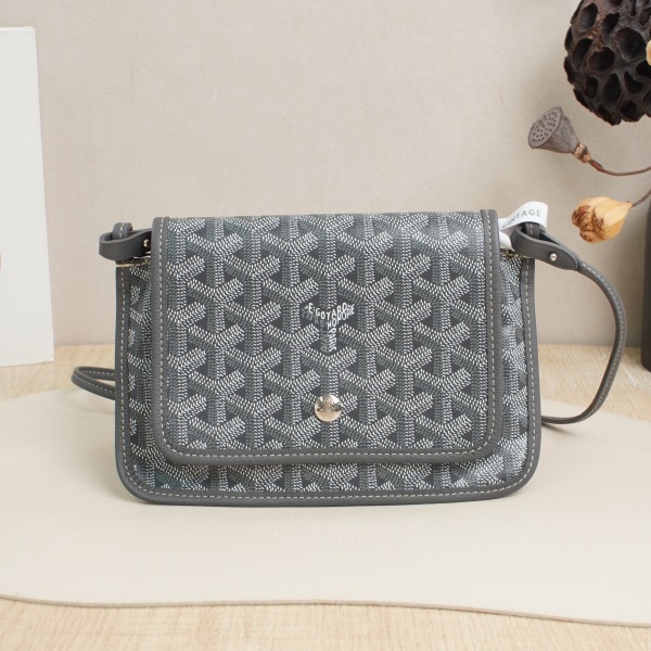 GOYARD PLUMET mini Greypvc · Shoulder Strap · 20.5 × 2.5 × 14 cm