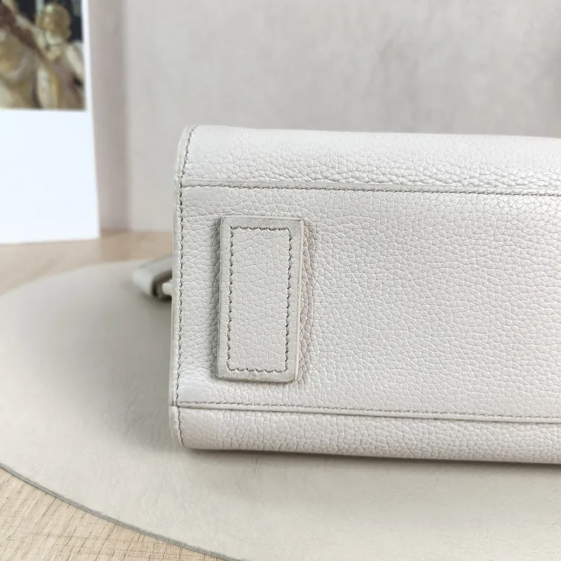 SAINT LAURENT Top Handle Bag SAC DE JOUR White Calfskinnano22 × 11 × 17.5 cm — detail view 4 of 12