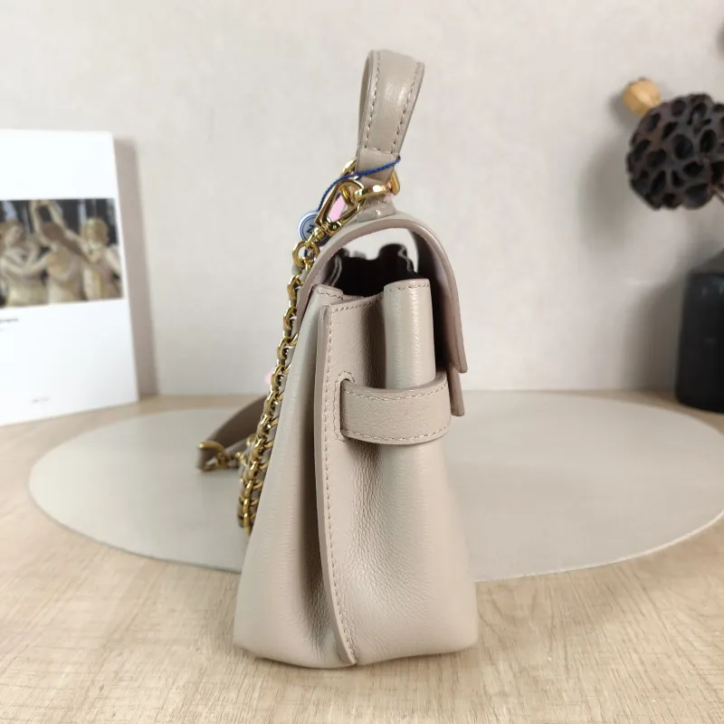 Louis Vuitton Crossbody Bag Lockme Ever Top Handle Bag Calfskin Mini 23 × 10 × 17 cm — detail view 2 of 13