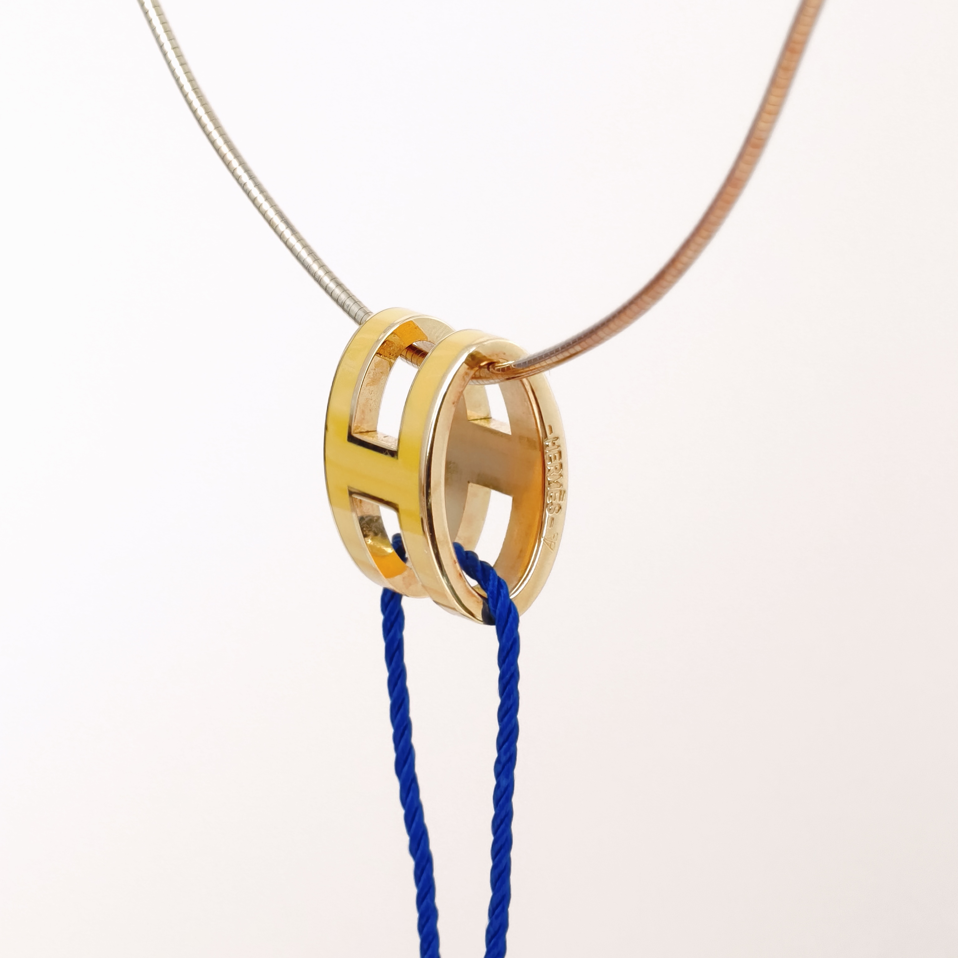 Hermès Necklace Pop HN ecklace Yellow Large42cm — cover view 6 of 8